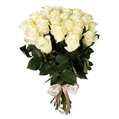 Букет цветов белые розы Знаменск Астраханская область